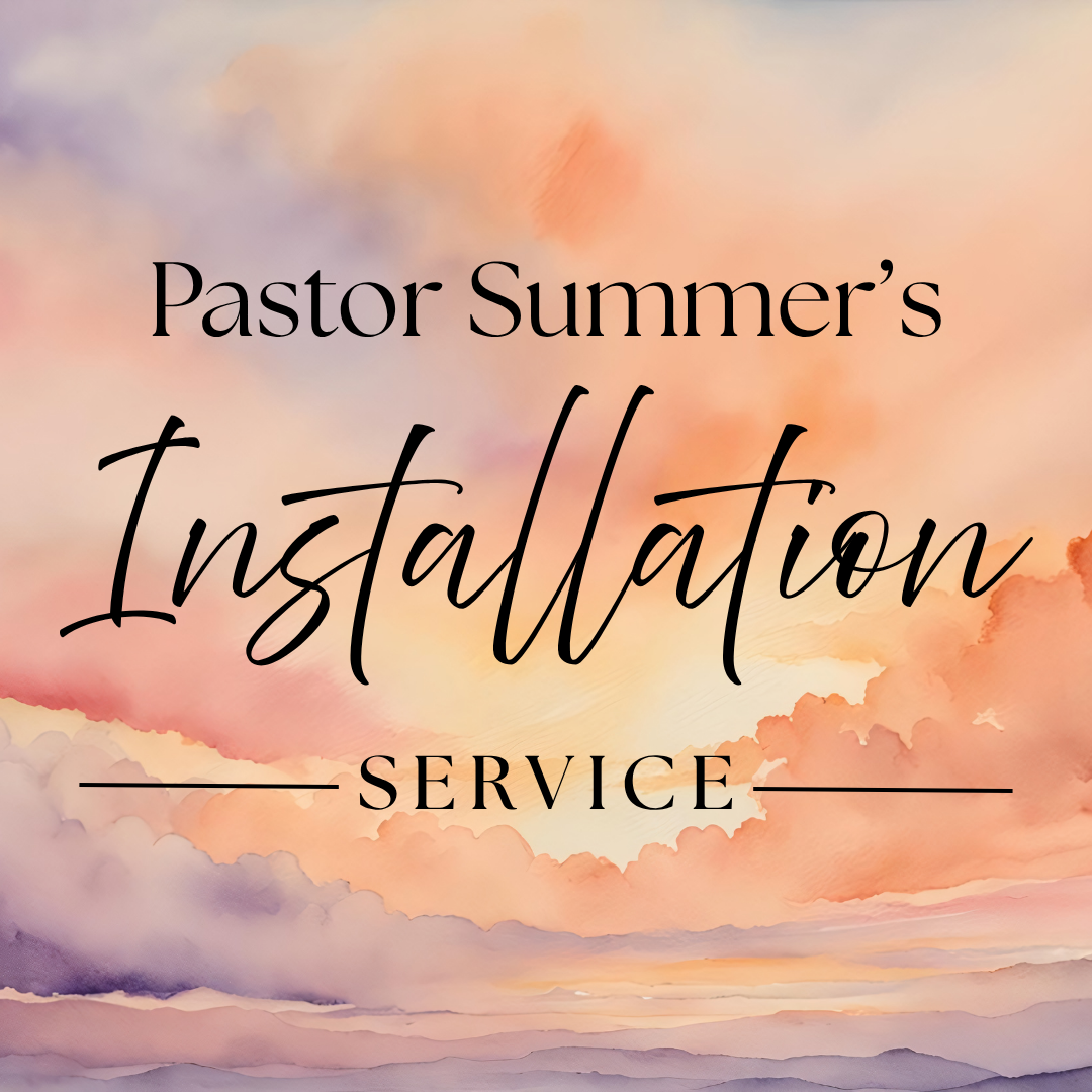 Pastor Summer's Installation Service